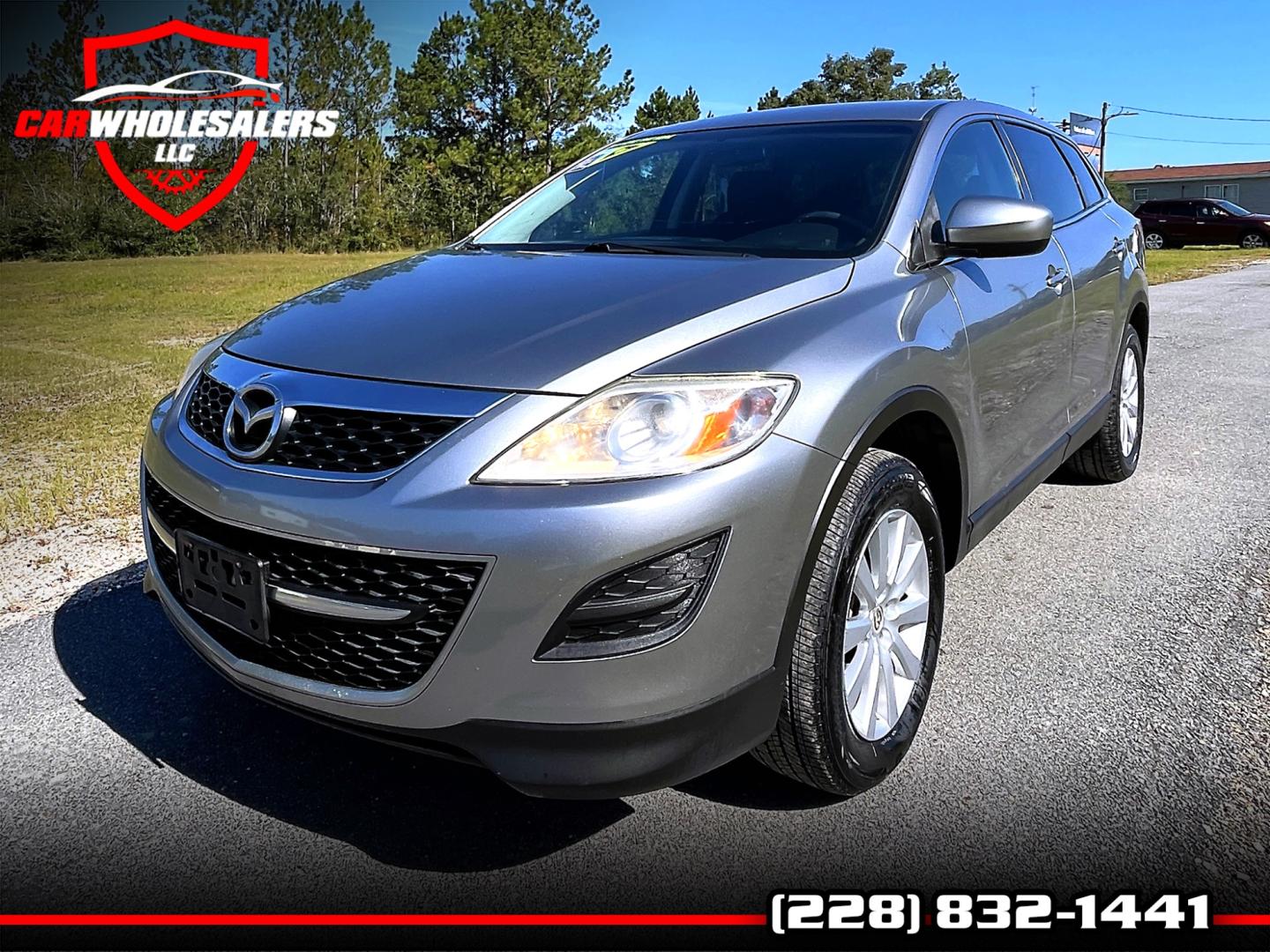 2010 Silver Mazda CX-9 Grand Touring AWD (JM3TB3MA0A0) with an 3.7L V6 DOHC 24V engine, 6-Speed Automatic transmission, located at 18001 Kellogg Rd, Saucier, MS, 39574, (228) 832-1441, 39.421459, -76.641457 - Photo#0